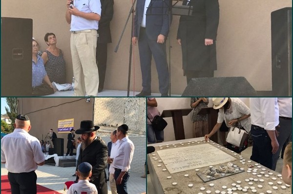 במעמד מרגש: נחנך הציון המשופץ של רבי הלל מפאריטש