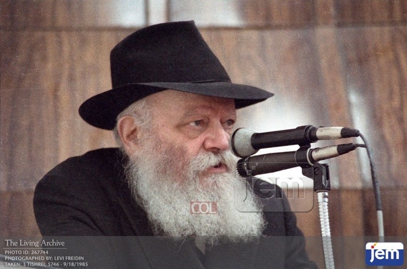 התמונה השבועית עם הרבי