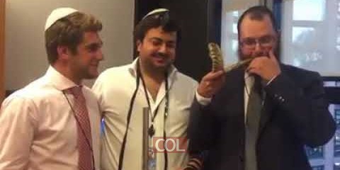 שופר ותפילין בפרלמנט האירופי