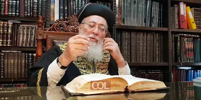 הראשלצ הגרשמ עמאר מדבר על אדמור הזקן בעל התניא