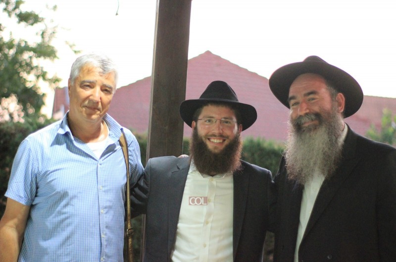 ראש המועצה בשמחת הווארט לבת השליח בקרני שומרון  