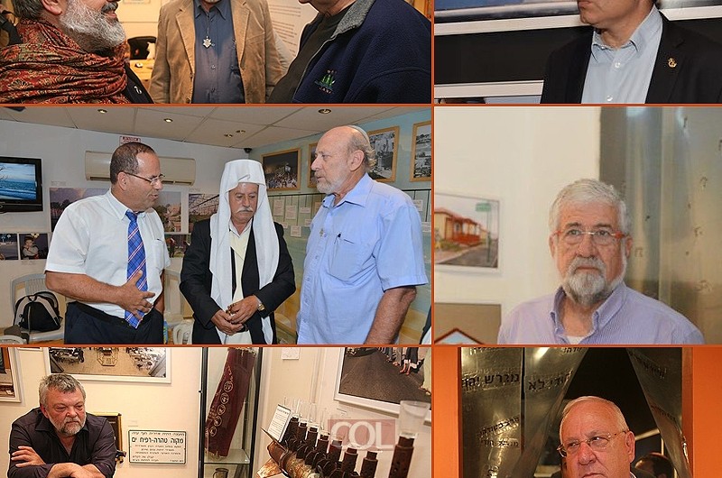 עשור למוזיאון גוש קטיף: גלריית אישי ציבור מכל גווני הקשת