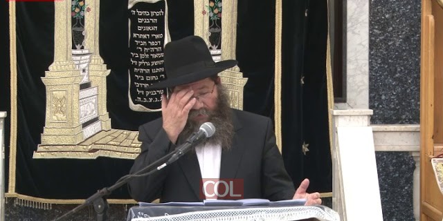 נאום הרב באסיפת האגודה בכפר חב