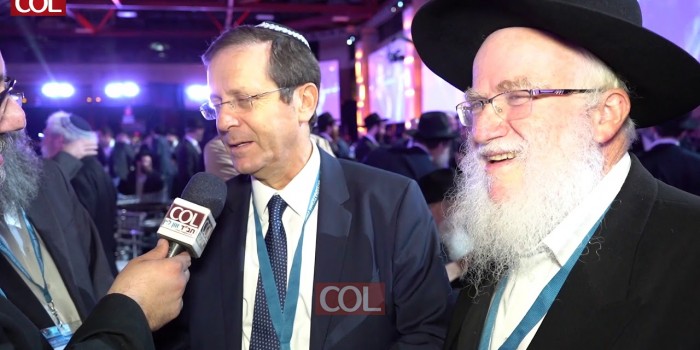 בוז'י הרצוג בכינוס השלוחים תשע