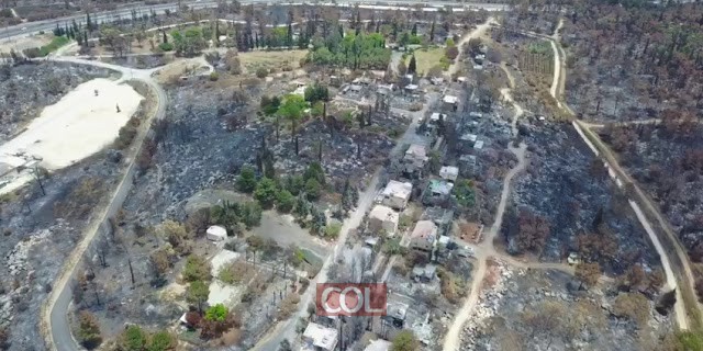 מבוא מודיעים מבט מהאוויר צילום שניאור שיף