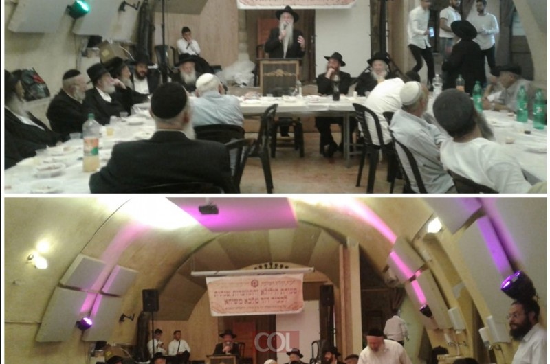 המסורת נמשכת בקבר דוד: סעודה חב המסורת נמשכת בקבר דוד: סעודה חב