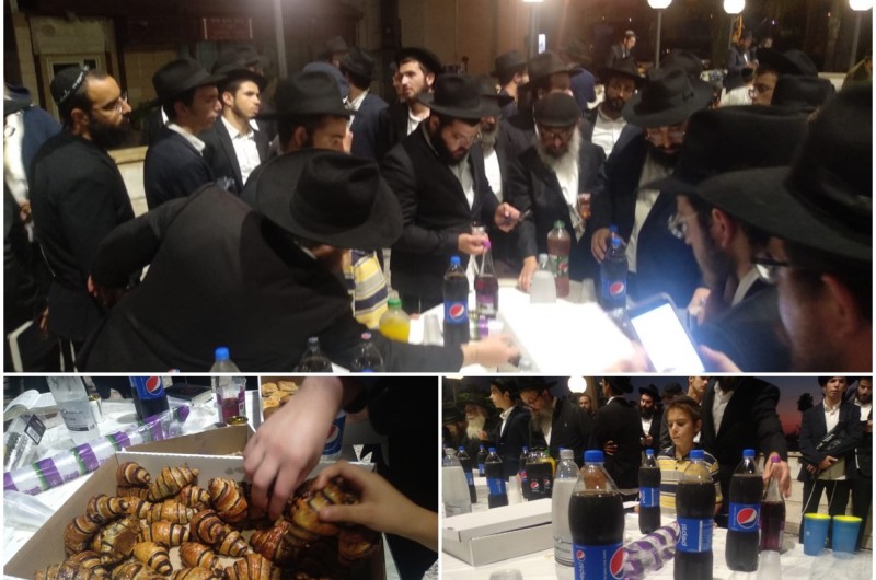 צפו בתיעוד: פתיחת הצום וקידוש לבנה בכפר חב