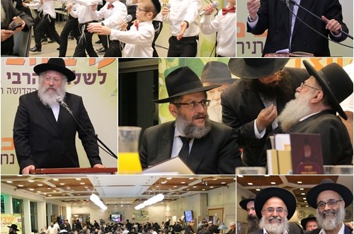 מאות מחנכים בערב הצדעה לשלוחי הרבי בשדה החינוך • גלריה 