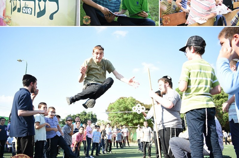 שגרה סוערת בקעמפ גן ישראל כפר חב