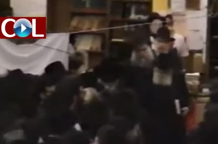 ביארצייט הראשון לרב יעקב-יהודה העכט: הרבי נכנס במפתיע