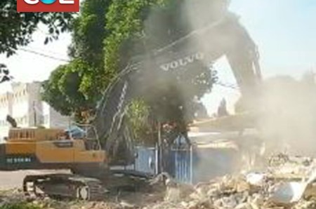 נהרס המקוה המיתולוגי בנחלת הר חב