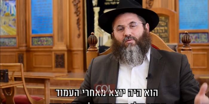 השליח ר' יוסף וולף על הסיפור שמלווה אותו כל חייו