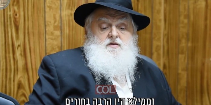 מדוע המתין הרבי לפני ההליכה להקפות • צפו