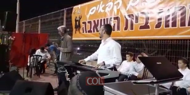 שמחת בית השואבה בברקת. מחרוזת ניגוני חב