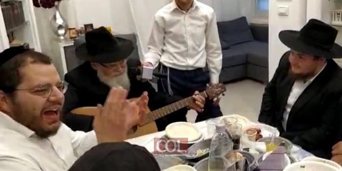וַהֲרִיקֹתִי לָכֶם בְּרָכָה עַד בְּלִי דָי: לאחר שירו החדש 'מלך המשיח', ר' אהרן סיטבון מנגן בספונטניות את הסינגל הבא