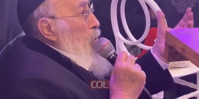 הרב שמעון אליטוב בסעודת פורים והתוועדות יום הולדתו הפ