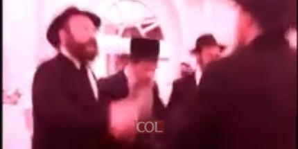לשכוח מהקורונה: ריקוד משמח בחתונת הת' לוי יצחק (בן ר' מענדל) מייערס מקראון הייטס, עב