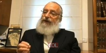 הרב ווייס במסר נוקב: 