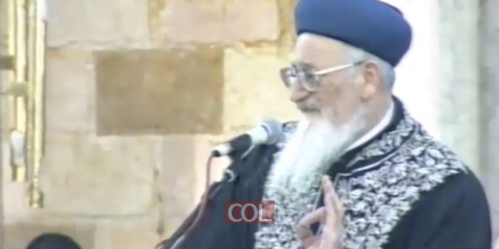 כשהרב מרדכי אליהו הביע חשש: מה יהיה עם השלוחים?