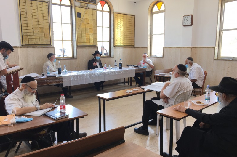 למרות ההרכב המצומצם: 'סיום' נרגש ב'כולל בית מנחם'
