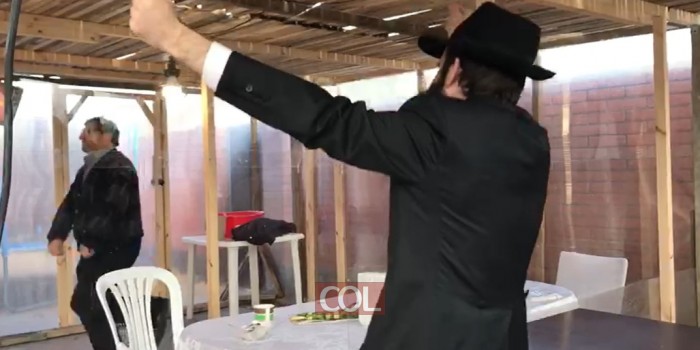 'ושמחת בחגיך': הרב ירחמיאל גורליק שליח חב