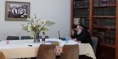 צפו: המשפיע הרב זלמן גופין ברגע של שמחה בהתוועדות עם משפיעי ישיבות חב