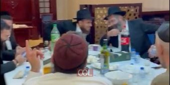 כך נראתה אמש התוועדות י