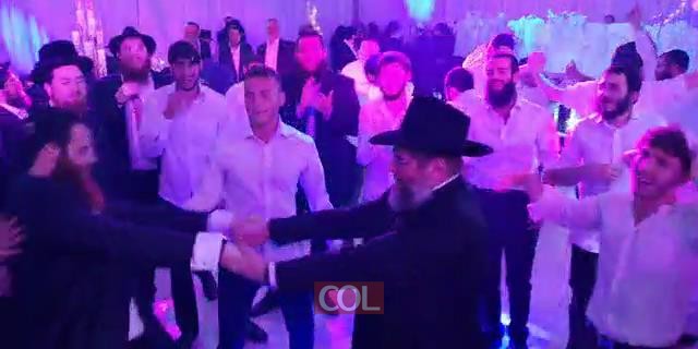 שלוחים, רבנים ואישי ציבור בחתונת השליח לפורט לודרדייל הרב משה מאיר ליפשיץ. צפו בריקוד סוער מהחתונה 