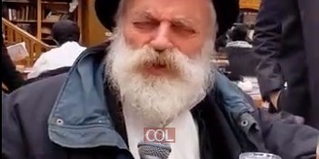 הבעל מנגן מקראון הייטס בביצוע מרגש לניגון החדש שהלחין