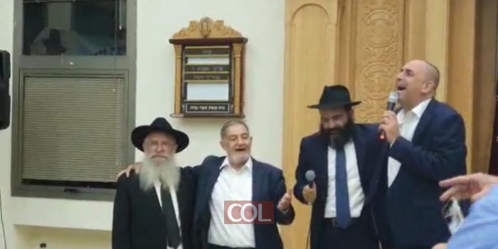 בהתוועדות ג' תמוז: ראש העיר לוד, עו