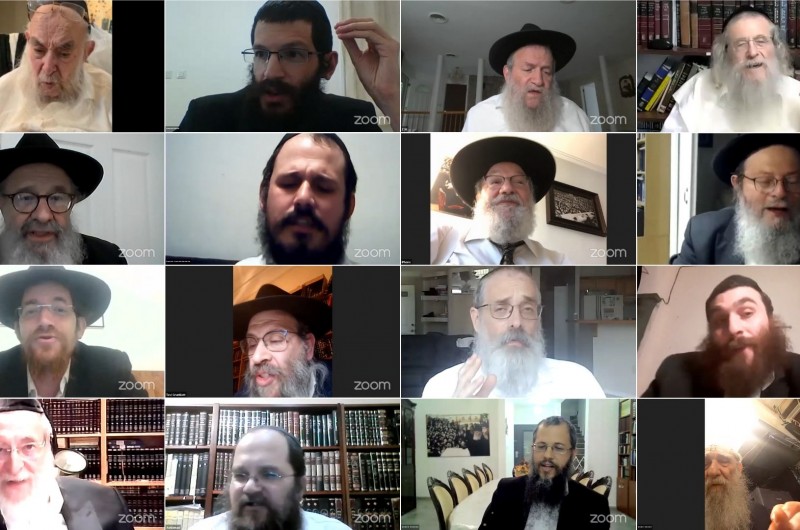 כעת בשידור חוזר: ההתוועדות המדוברת לזכר החוזר הגר