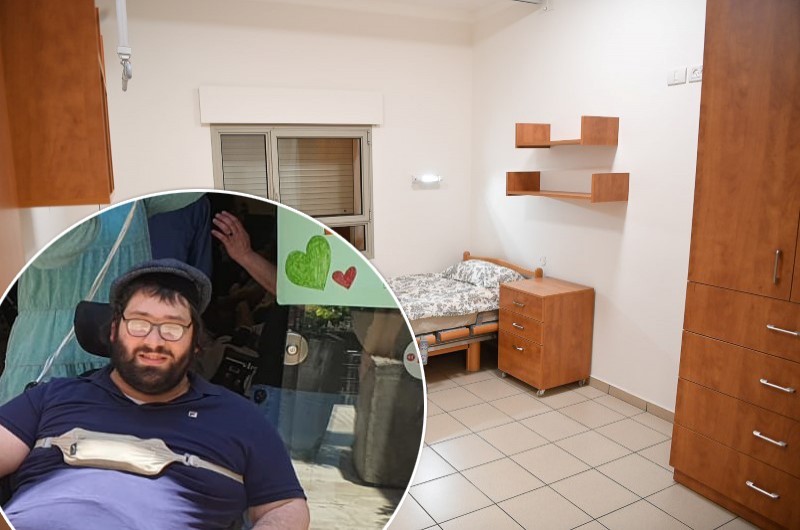 החלום של צעיר בריטי התגשם בהוסטל השיקומי של כולל חב