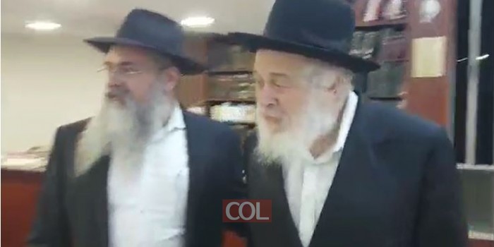 הרב יצחק יהודה ירוסלבסקי ביקר במפתיע בישיבת ערב בנחל'ה לצד המנהל הרב יצחק מלוב, כדי לעודד הת' עם תחילת מבצע חלוקת הש