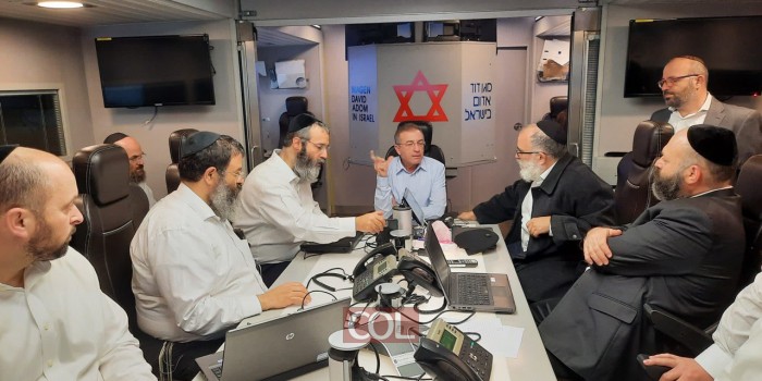 פרוייקטור אוקראינה מטעם הממשלה מאיר שפיגלר בביקור בחפ