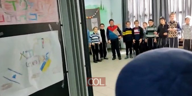 מרגש: קבלת פנים חמה בחיידר 'אהלי מנחם' ביתר עלית, לילדי השלוחים שהגיעו מאוקראינה • צפו: