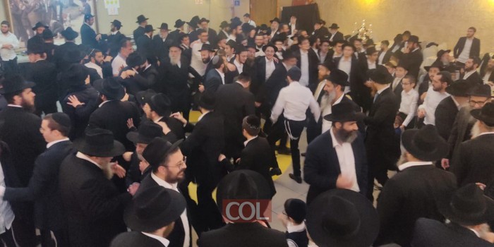 שמחה גדולה בחתונת הת' חיים שייקביץ מנחלת הר חב