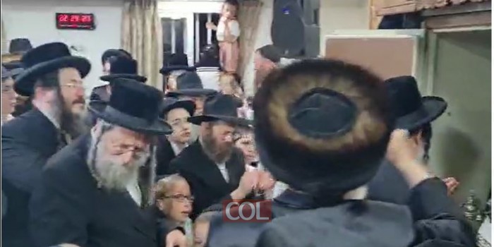 בשמחה וריקודים: הכנסת ספר תורה של משפחת הורביץ בביתר, לבית הכנסת חב