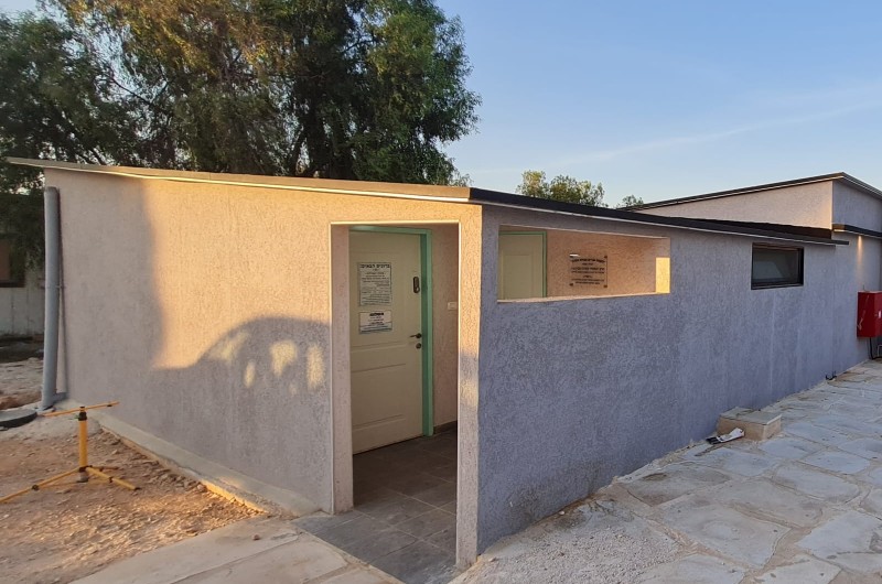 באירוע מצומצם: לראשונה נחנך במושב מקווה לזכר שליח הרבי
