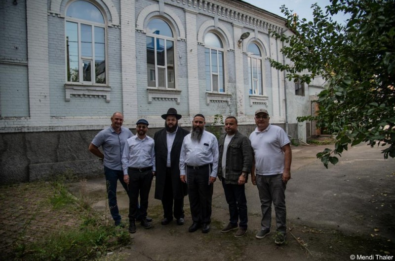 בעלות מיליון דולר וביוזמת שליחי הרבי: הרחבת הציון בברדיטשוב