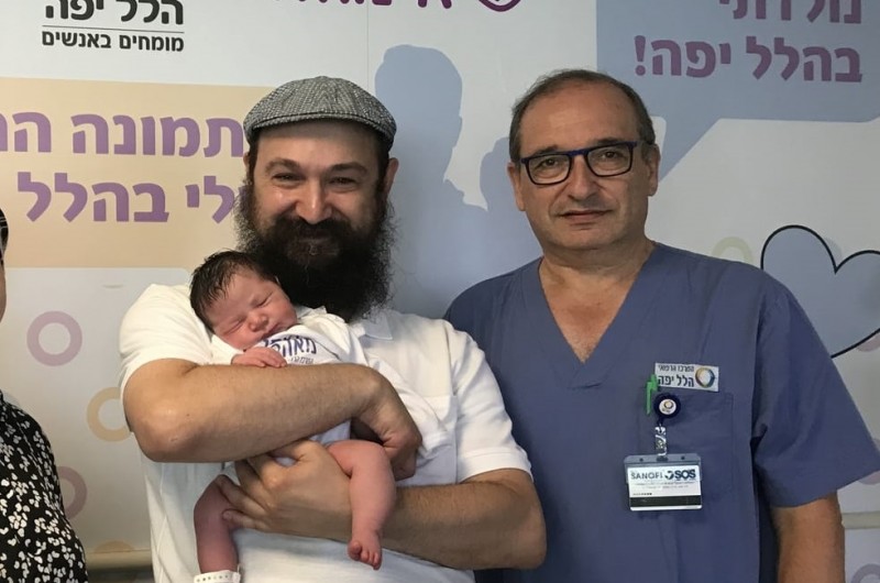 חסידת חב”ד עלתה לארץ מהעיר אודסה, וילדה את הבן ה-14 שלה