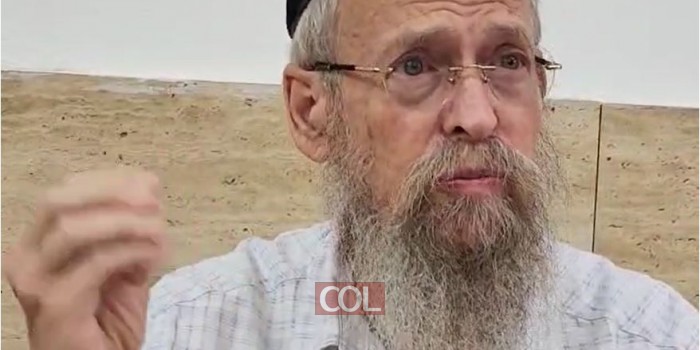 הרב שמעון זוננפלד בהסבר למנהג לזרוק 