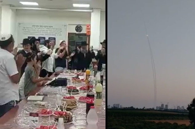 הוכרזה 'הפסקת אש': ריקודים בבית חב