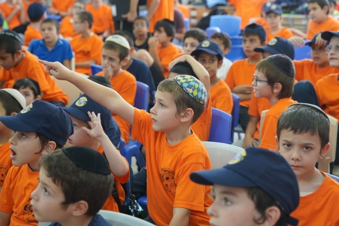שיא מקומי: 180 חיילים וצוות לדיי קעמפ גן ישראל חדרה
