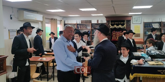 ראש עיריית קרית גת אבירם דהרי השתתף באמירת הסליחות עם תלמידי מתיבתא חב
