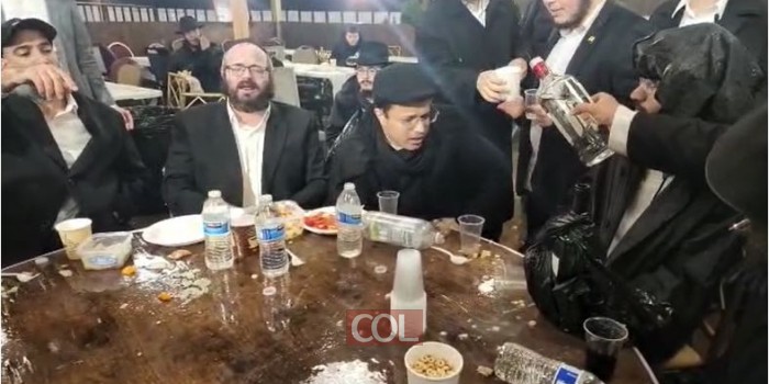 עד בלי די: 3 לפנות בוקר, בסוכה של רובשקין מתוועדים עם הגשם. צפו