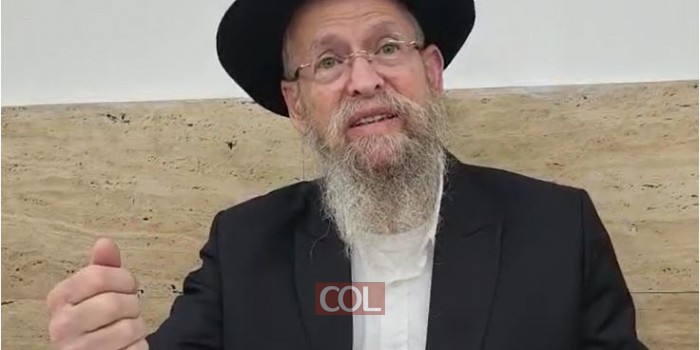 הרב שמעון זוננפלד בחידוד נפלא: פרשת השבוע מסיימת 