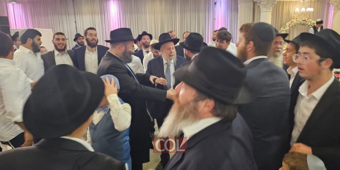 ריקודים סוערים בחתונת הת' תולי ליפסקר מנחלת הר חב