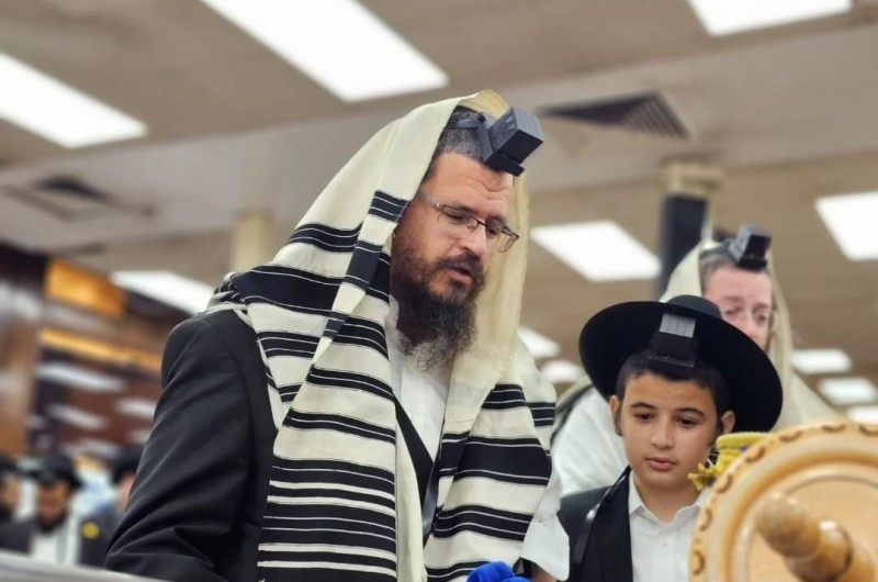 מזל טוב: התמים מנחם מענדל פרקש, בנו של מנהל תלמוד תורה חב