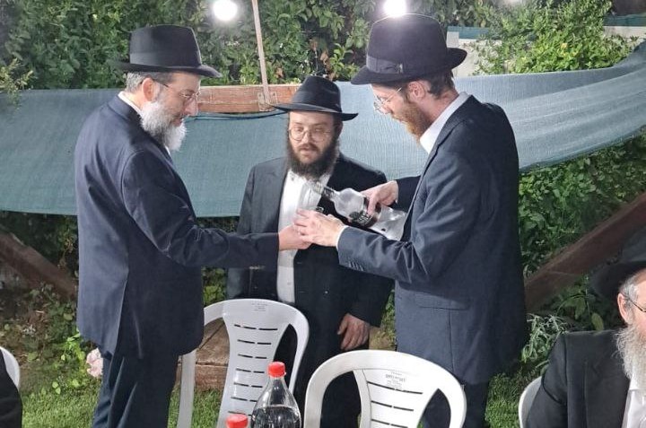 שמחת ה'לחיים'-ווארט של הת' לוי בן הרב שבתי פרידמן מצפת, עב