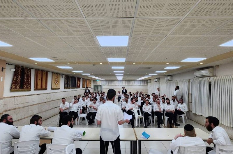 היערכות אחרונה: שבת מרוממת לאנשי הצוות של ישיבת הקיץ